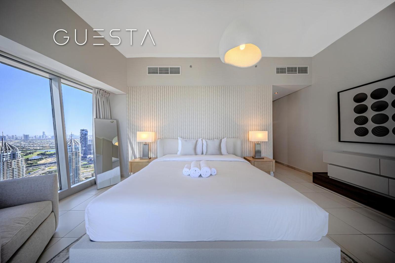 Appartamento Cayan Tower, Dubai Marina Camera foto
