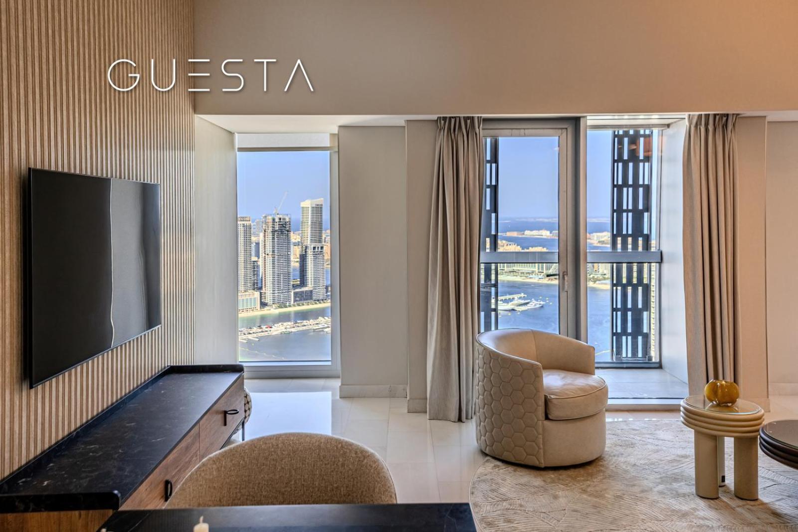 Appartamento Cayan Tower, Dubai Marina Esterno foto